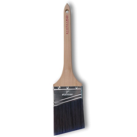 3 Angle Sash Paint Brush, PBT Bristle, 1